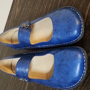 Alegria Blue Paloma Maryjane Shoes Euro 42 US 11.5